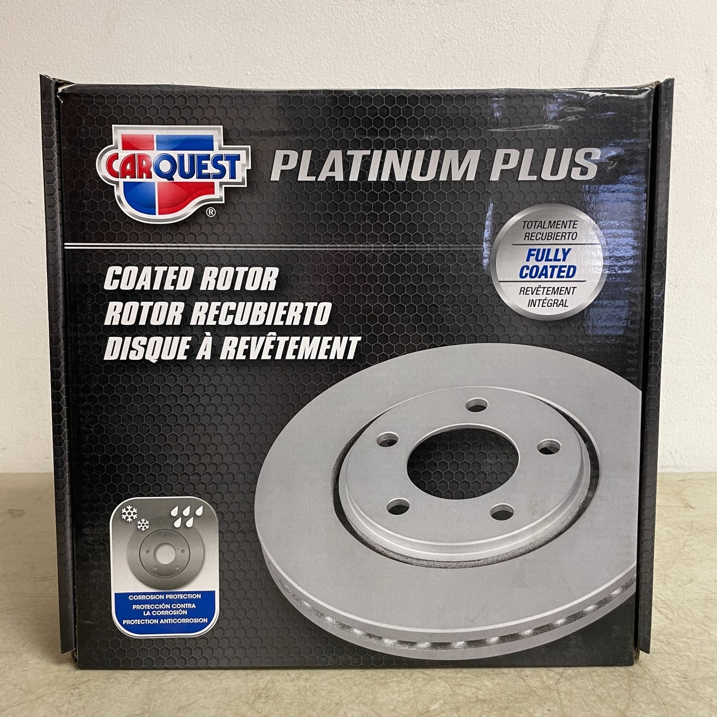 Carquest YH141474C Rear Brake Rotor Coated Fit Subaru & Saab