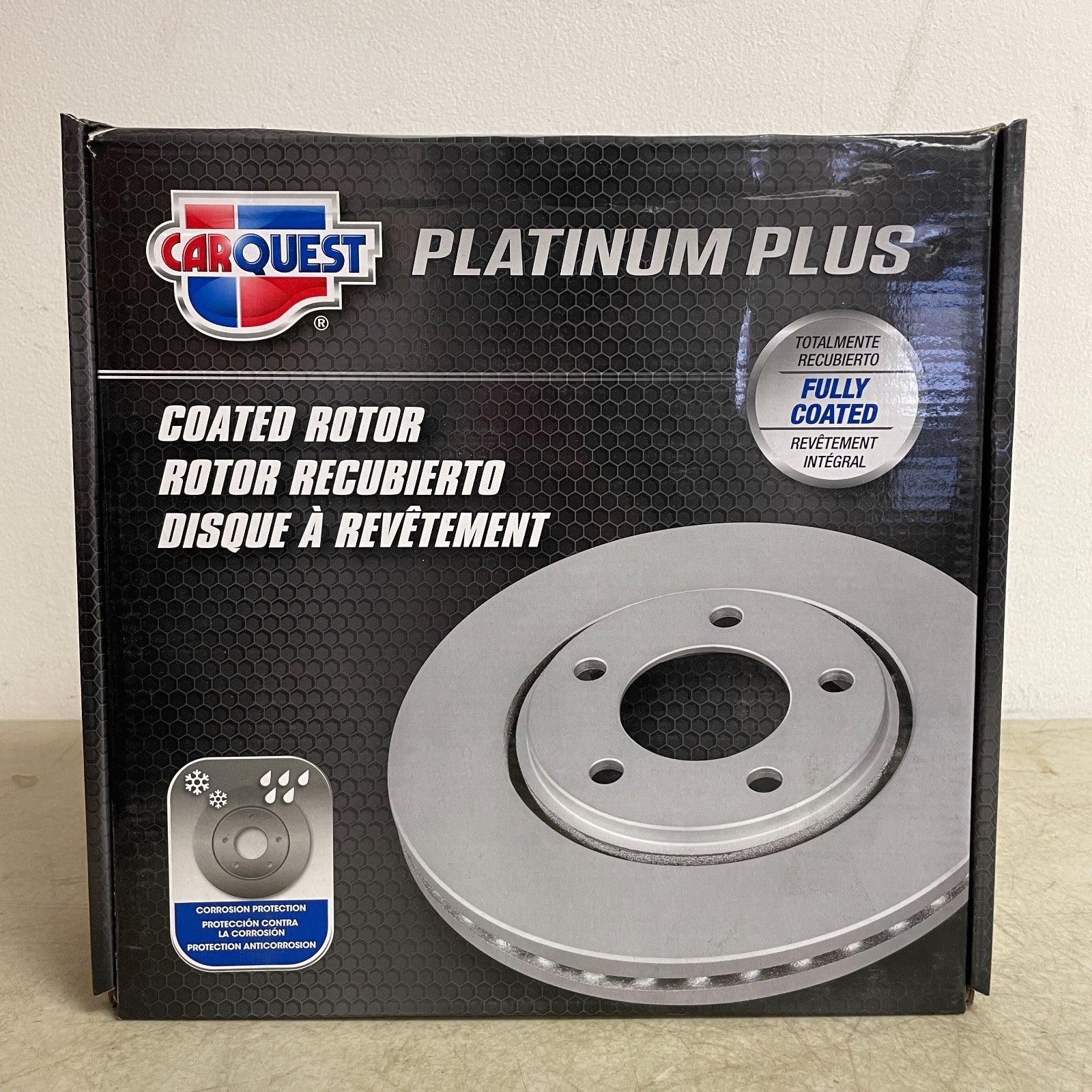Carquest YH141474C Rear Brake Rotor Coated Fit Subaru & Saab