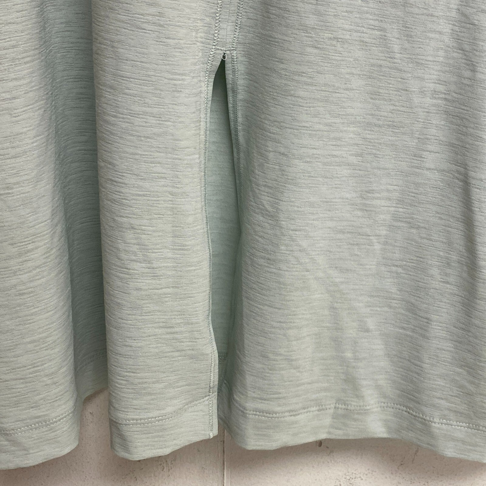 Calia Womens Split Back Muscle Tank Calming Green Sleeveless Solid WAX11223