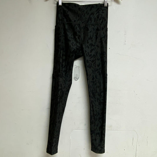 Calia Womens CWC Tight Arctic Run Leopard Pure Black WAX32242PRT