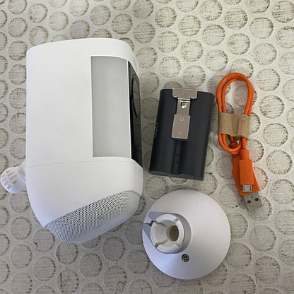 Ring Spotlight Cam Pro Wireless 1080p Battery Surveillance Camera - White