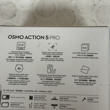 DJI Osmo Action 5 Pro Standard Combo 4K Action Camera (AC004) FOR PARTS