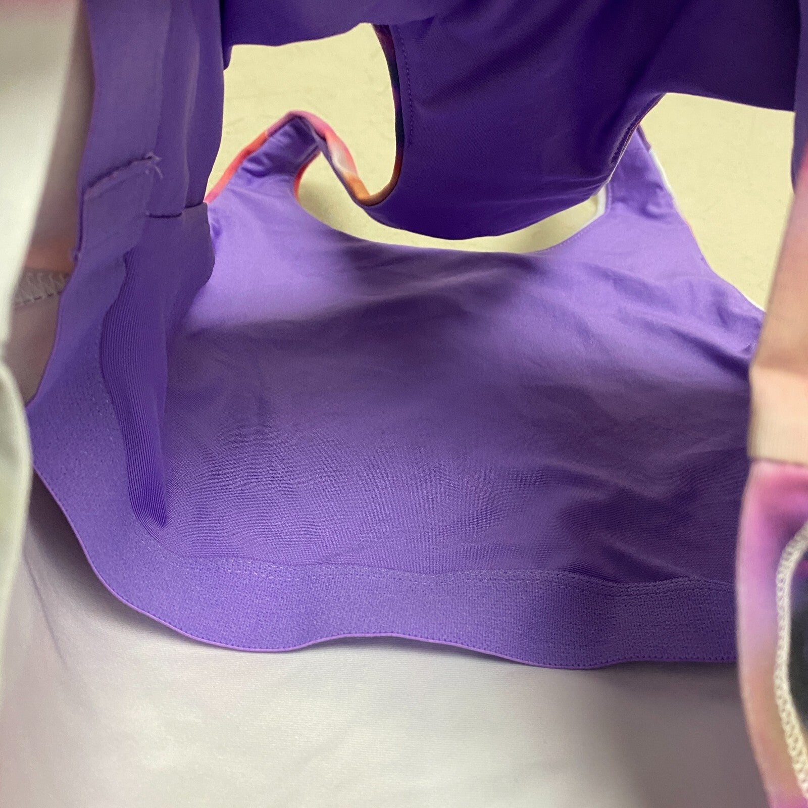 DSG Girls' Performance Bra Shelf Bra Tank Swim Top Melty Warm DAG13119PRT