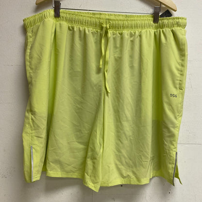 DSG Men's 7" 2-in-1 Stride Run Shorts Fresh Lime/Light Charcoal DAM12208HL