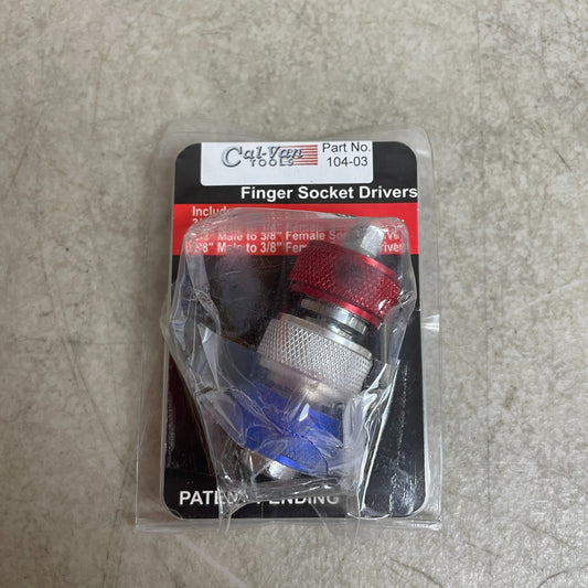 Cal-Van 104-03 Tools Finger Socket Driver Single Pack