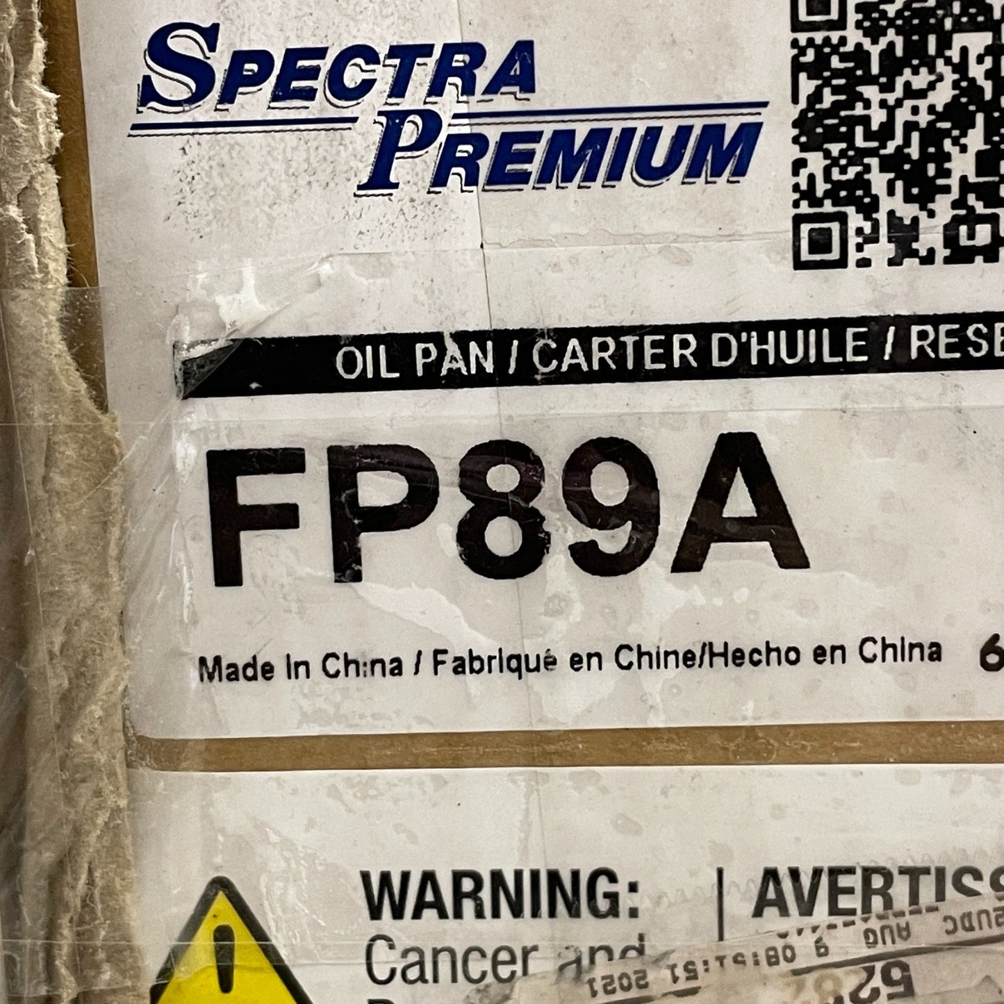 Spectra Premium FP89A Aluminum Engine Oil Pan Direct Fit for Ford Mazda