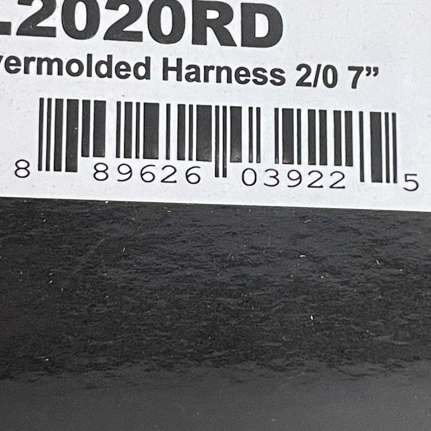 Automann Overmolded Battery Harness 2/0 Gauge 7″ Black Heavy-Duty 178.2020BK