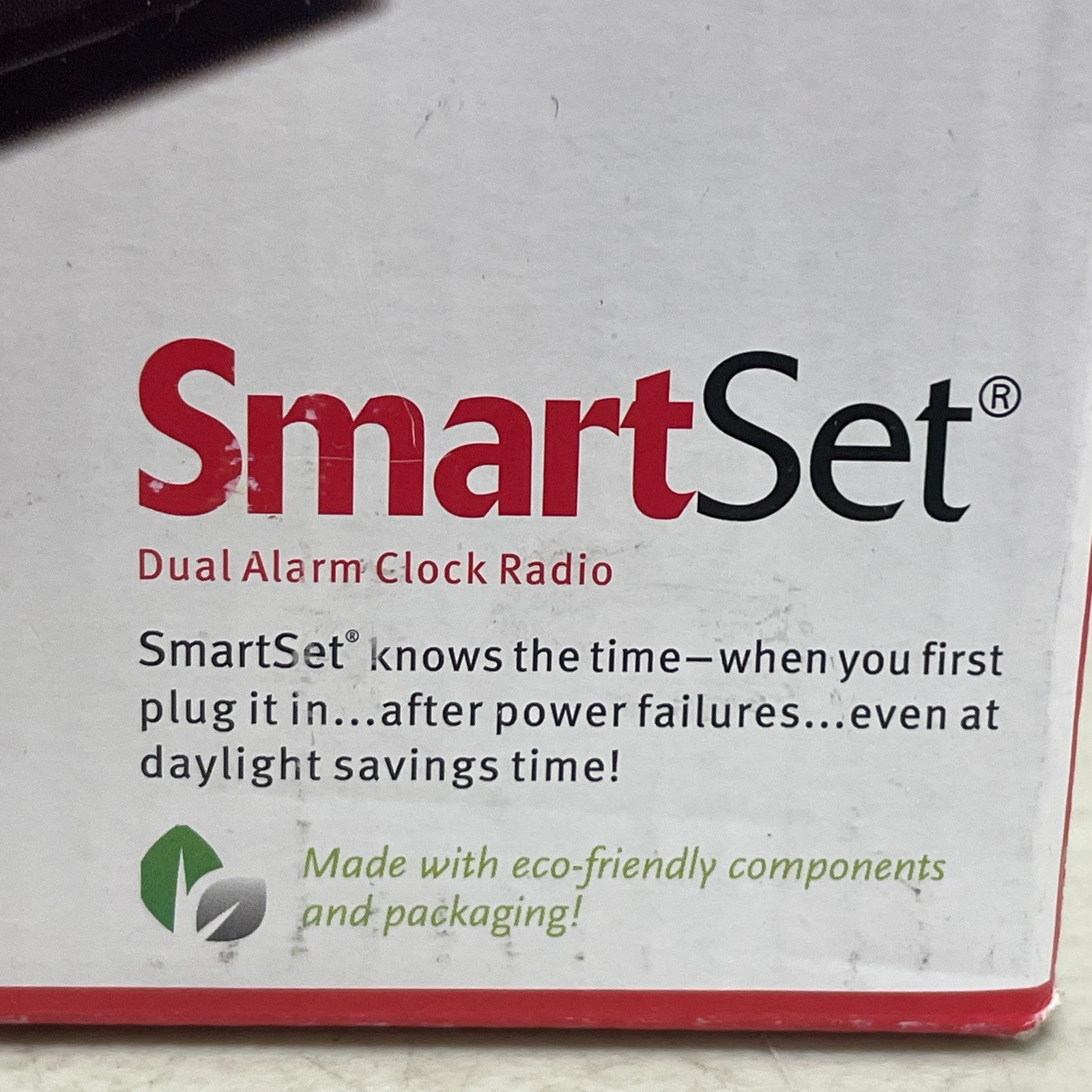 Emerson SmartSet CKS1900 Dual Alarm Clock Radio AM/FM Dimmer 0.9" LED Display