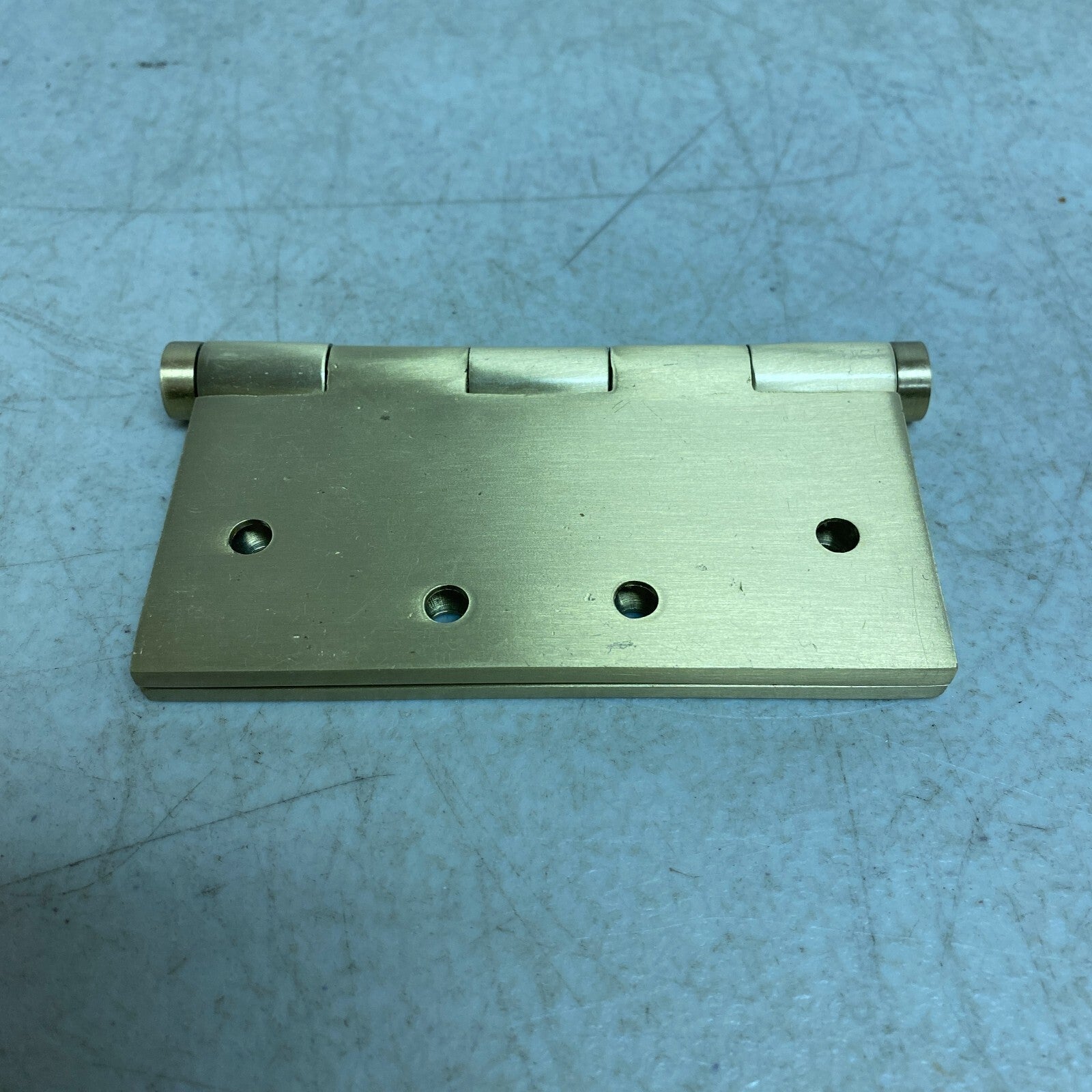 Signature Hardware 4" Solid Brass Mortise Door Hinge - Satin Brass
