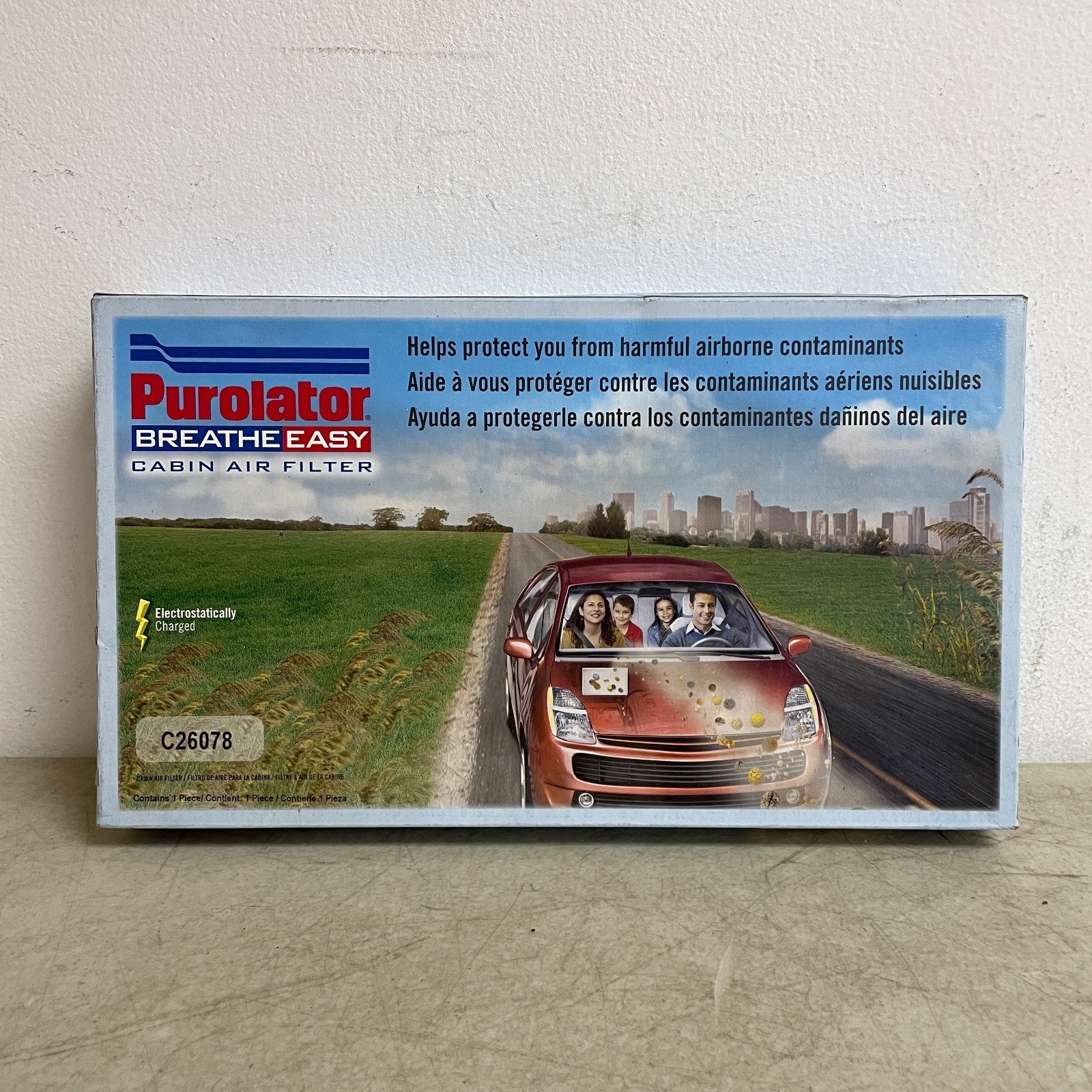 Purolator C26078 Cabin Air Filter for BMW 5-Series 13" × 7.5" × 1.9" OE Fit