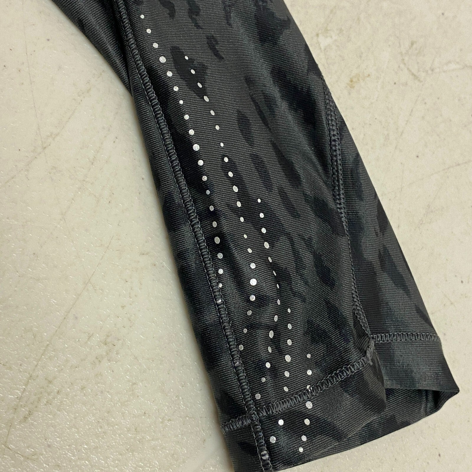 Calia Womens CWC Tight Arctic Run Leopard Pure Black WAX32242PRT