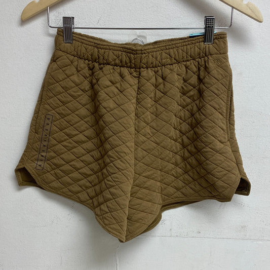 DSG Women 3"Favorite Fleece Quilted Boyfriend MidRise Short Cadet Brown DAW23412