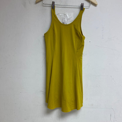DSG Women's Flounce Dress Grounded Yellow DAW13328 BRAND NEW