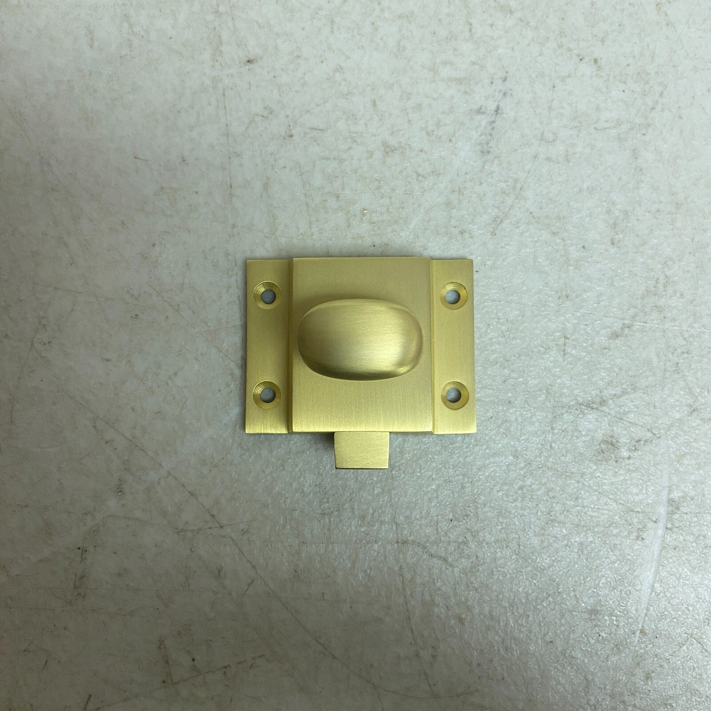 Pitkin Brass Cabinet Latches with Oval Knob SH553088SB