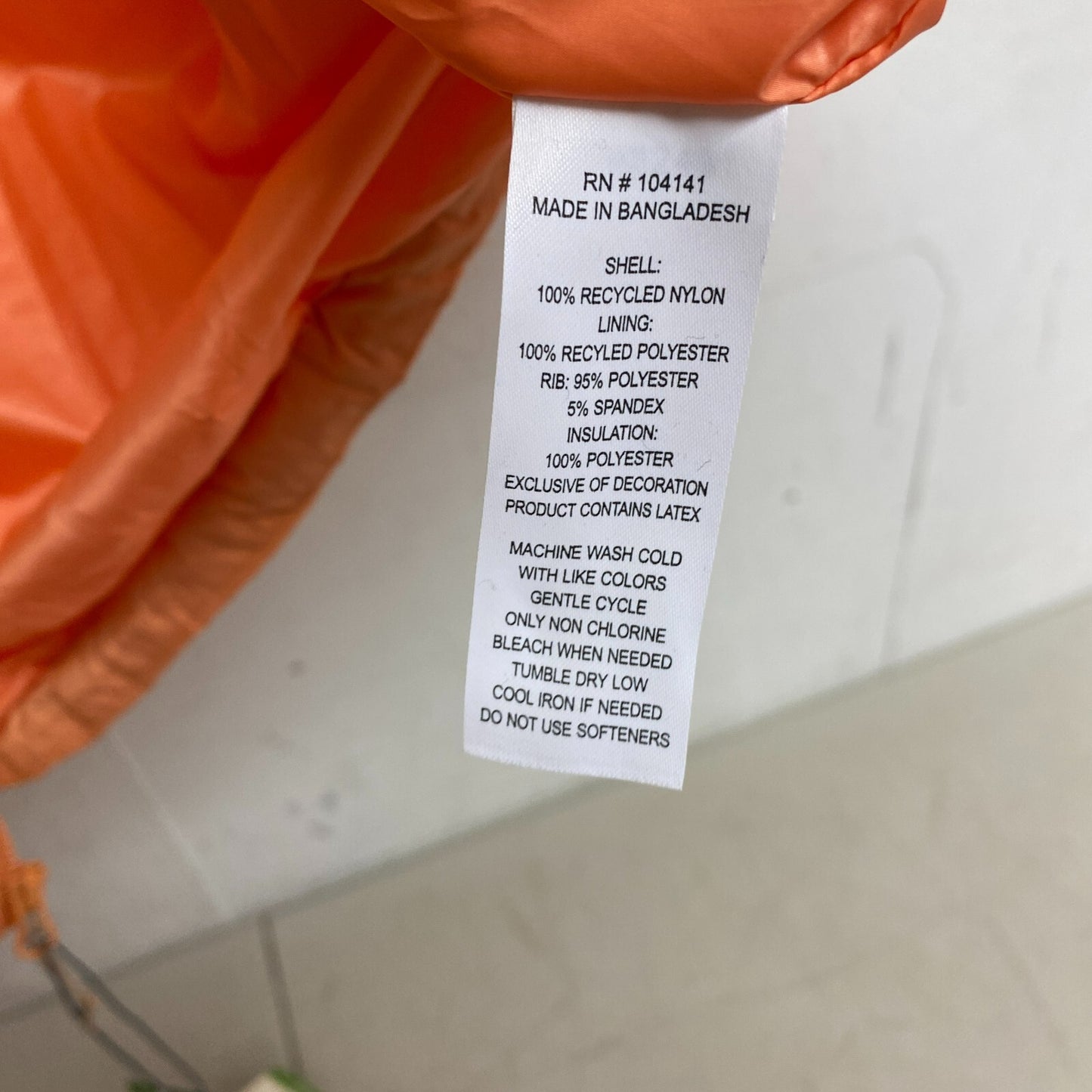 ALPINE WOMENS W ADSHORTI QUIL TED VEST BRIGT ORANGE ADW22491