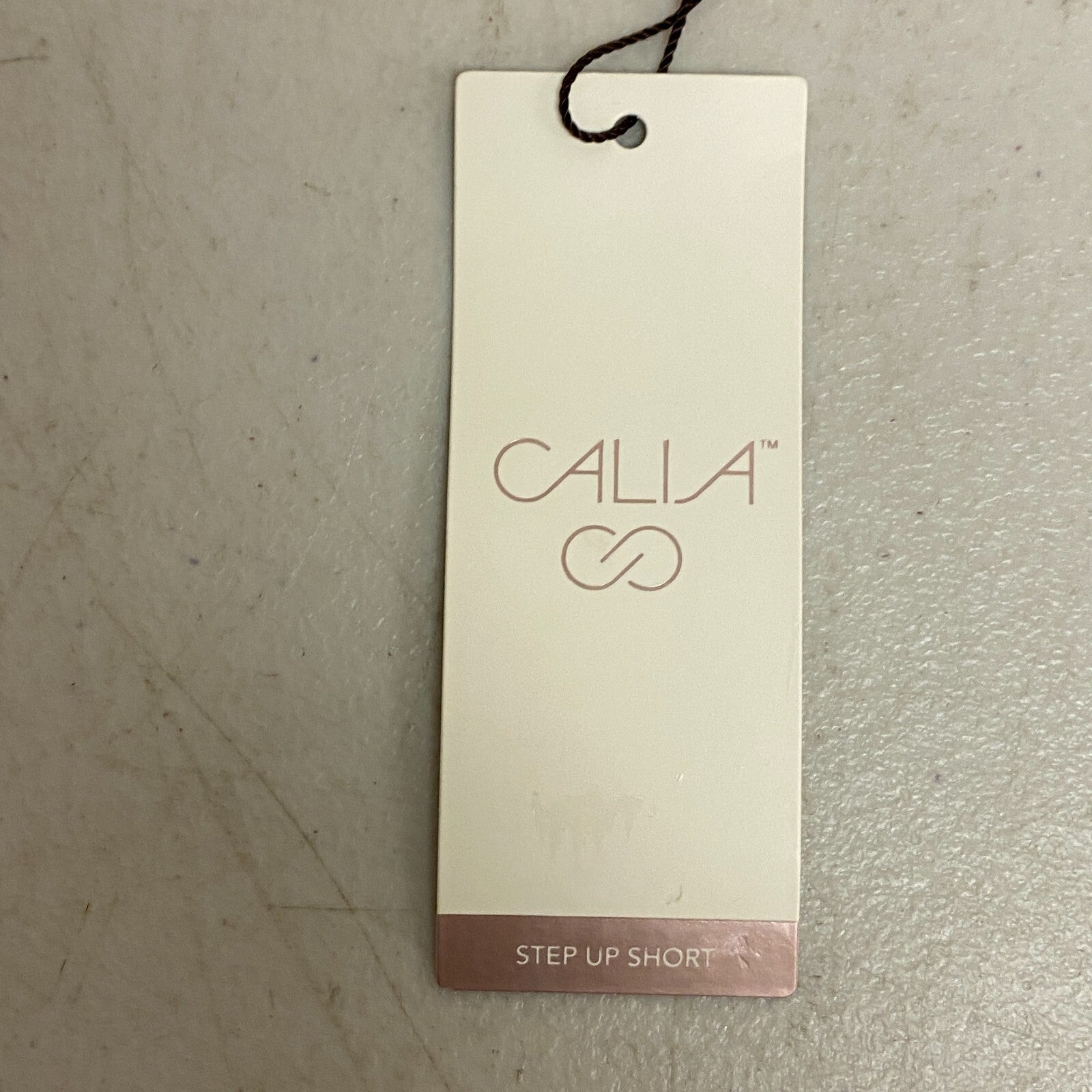 Calia Womens 3 in Relaxed Woven High Rise Step Up Performance Short Milky Blue