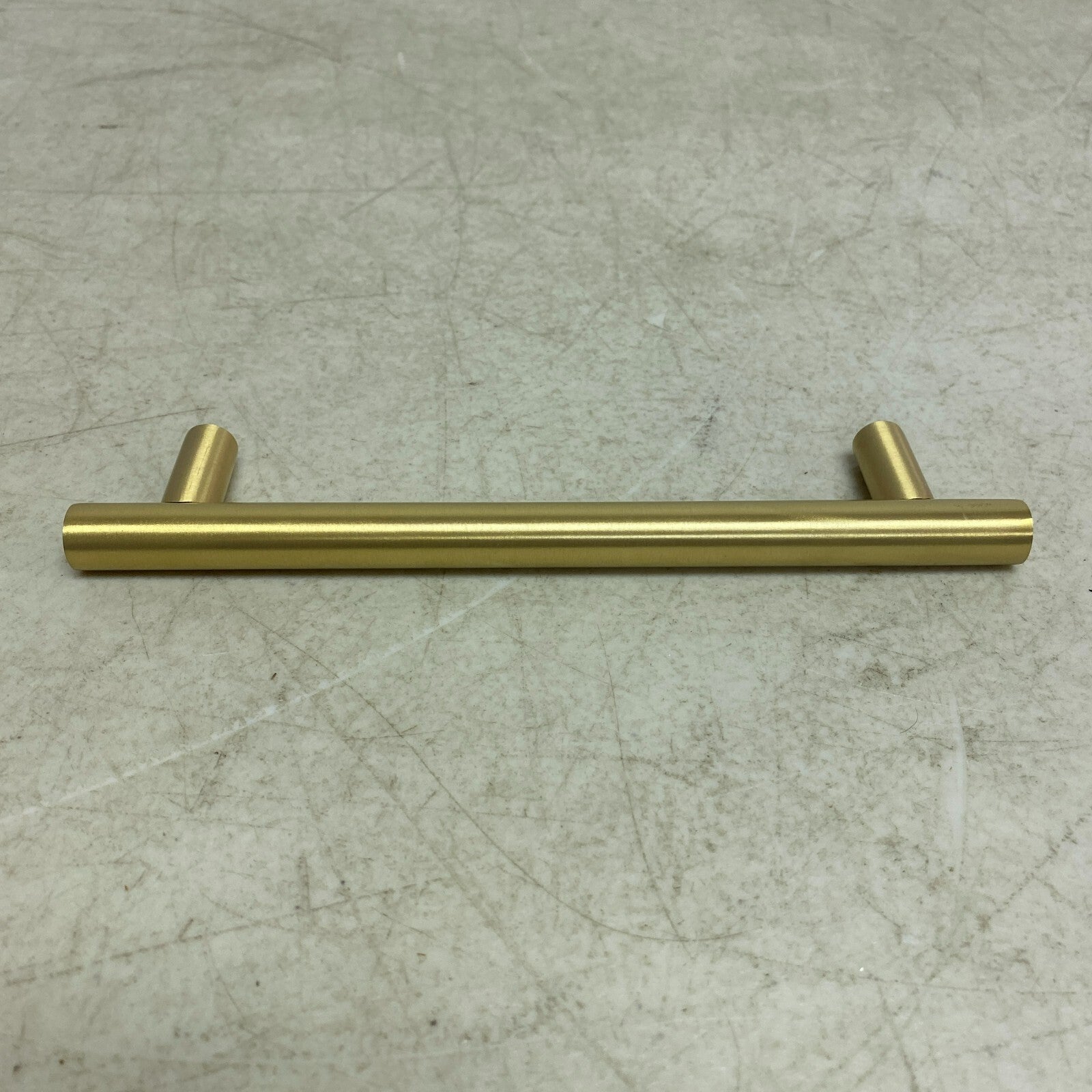 Signature Hardware 6" Avignon Solid Brass Cabinet Pull Satin Brass EH1082.6.SBS