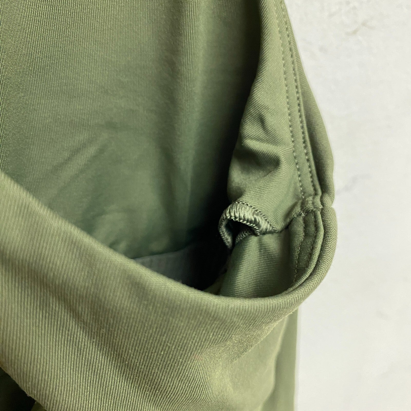 Calia Womens Energized Exercise Dress Dark Olive Solid Sleeveless WAX15035