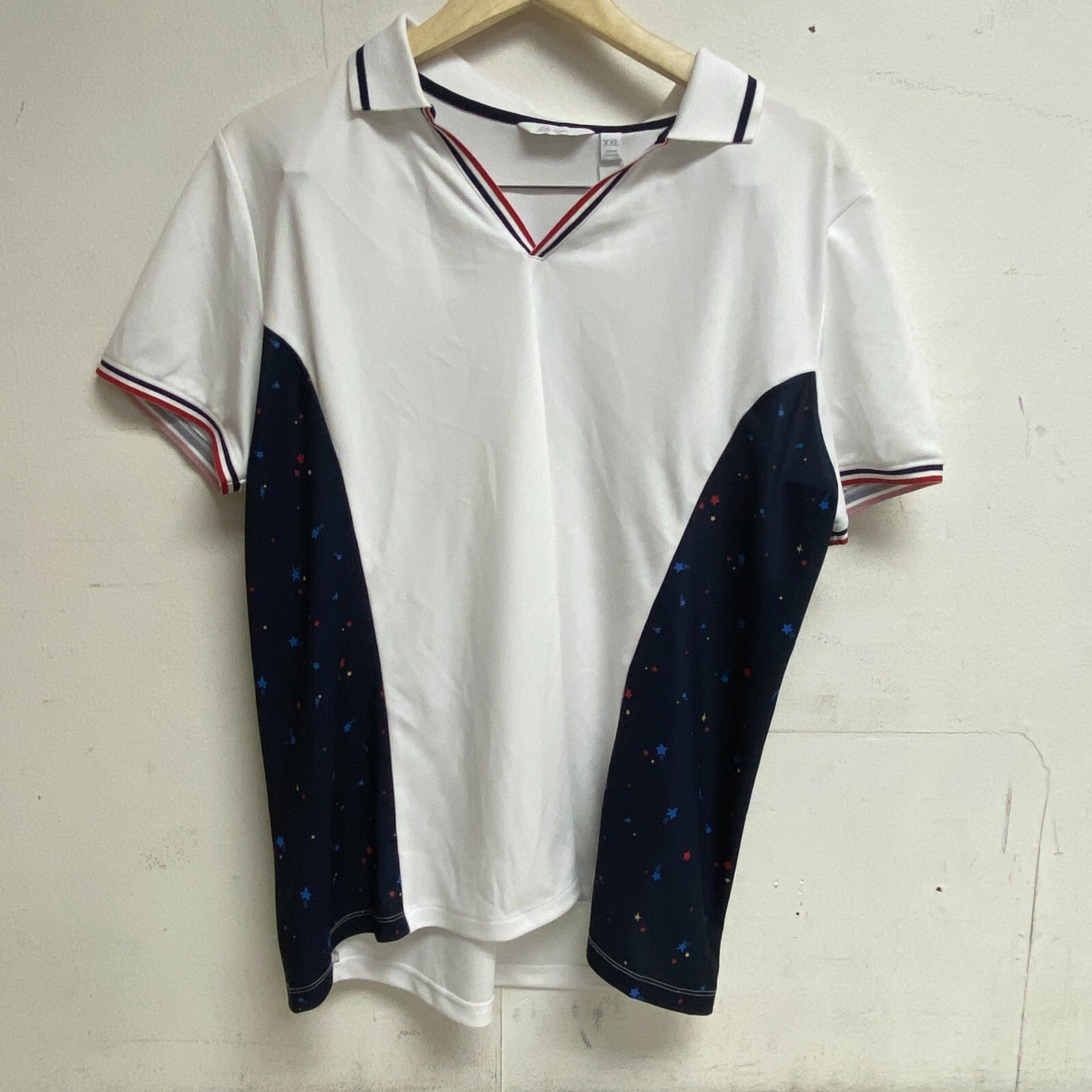 Lady Hagen Women's Golf Short Sleeve Polo Shirt Size Pure White WGH11477