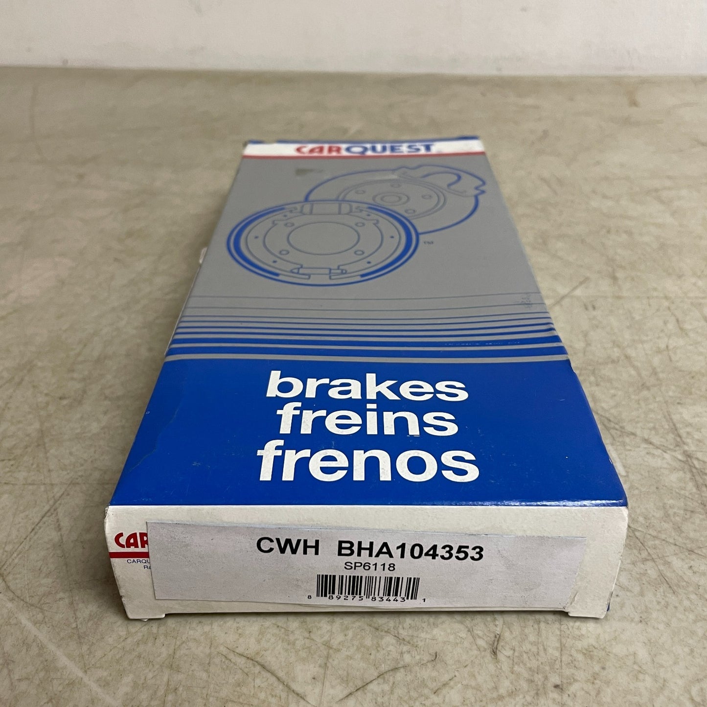 Carquest Premium Brake Hose Assembly Banjo–Female Ends BHA104353