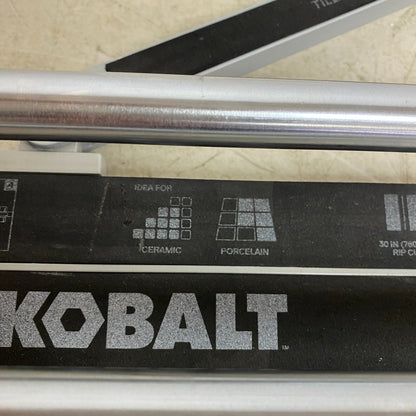 Kobalt 30 inch Tile Cutter 7/8 Cutting Wheel Up to 1/2 inch Thickness