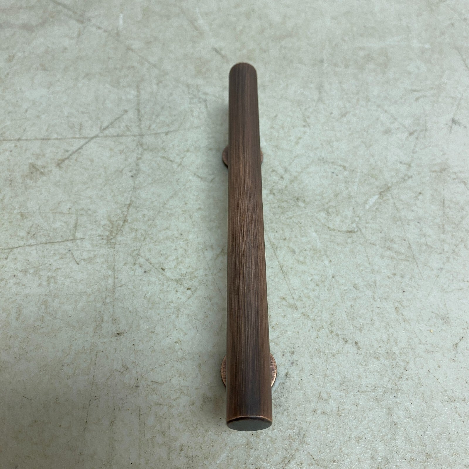 Signature Hardware 6" DIEHL ADJUSTABLE ROUND BRASS DRAWER PULL- ANTIQUE COPPER