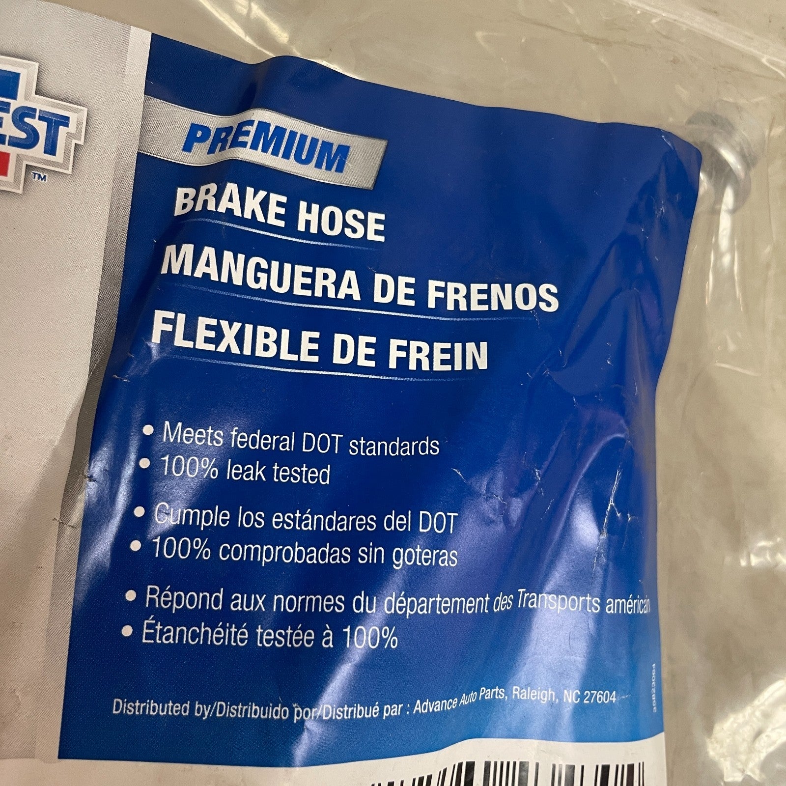 CarQuest Premium Brake Hose BHA123789