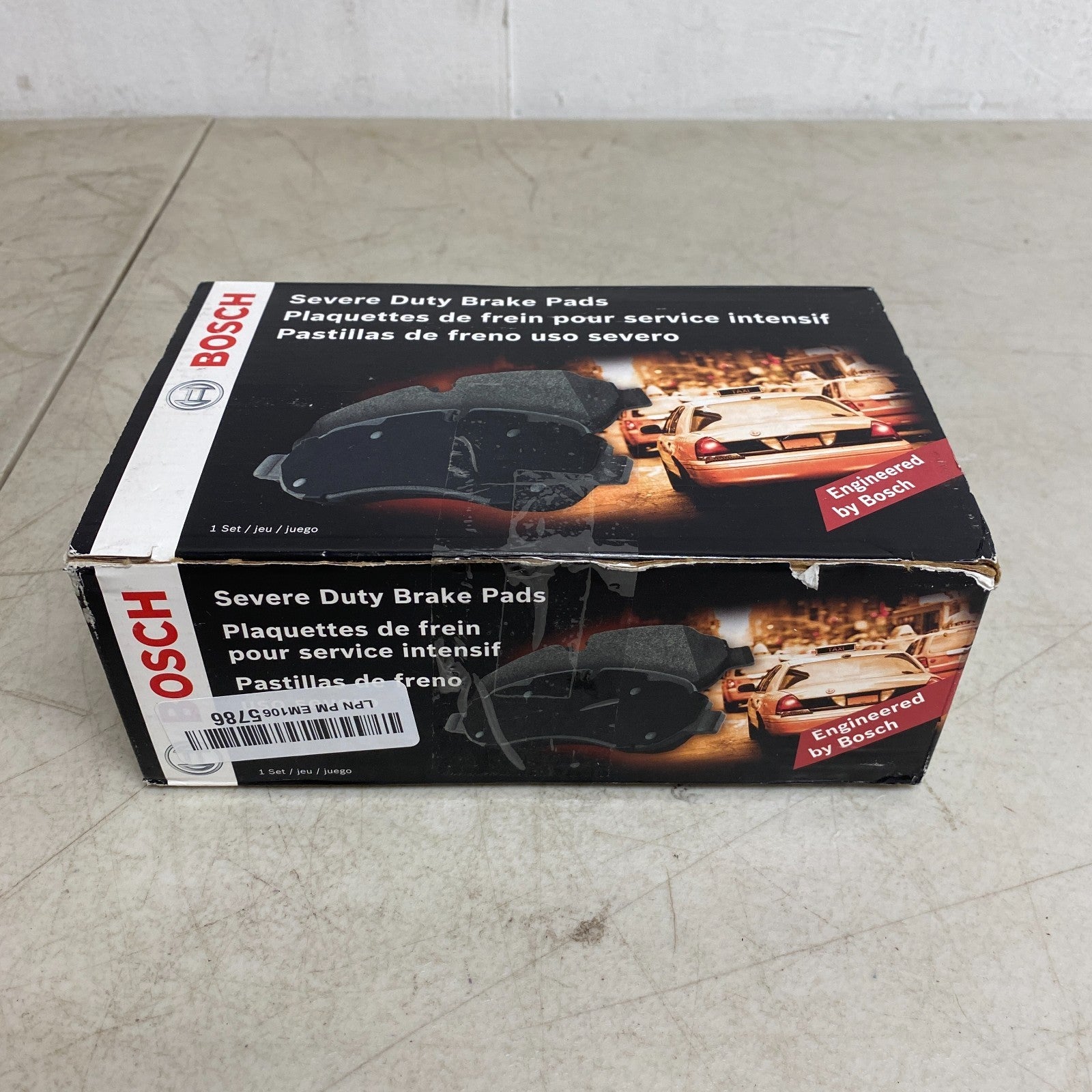 Bosch BSD1423 Severe Duty Rear Disc Brake Pad Set for Lexus Scion Toyota