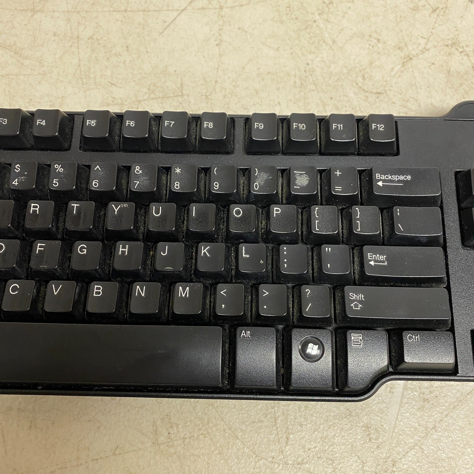 Dell USB Enhanced Slim Wired Black Keyboard with stands SK-8115