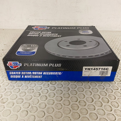 Carquest Wearever Rear Brake Rotor YH145716C for Nissan Frontier Painted