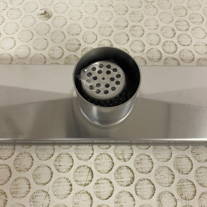 Signature Hardware 24" Carmen Linear Shower Drain Polished Stainless Steel