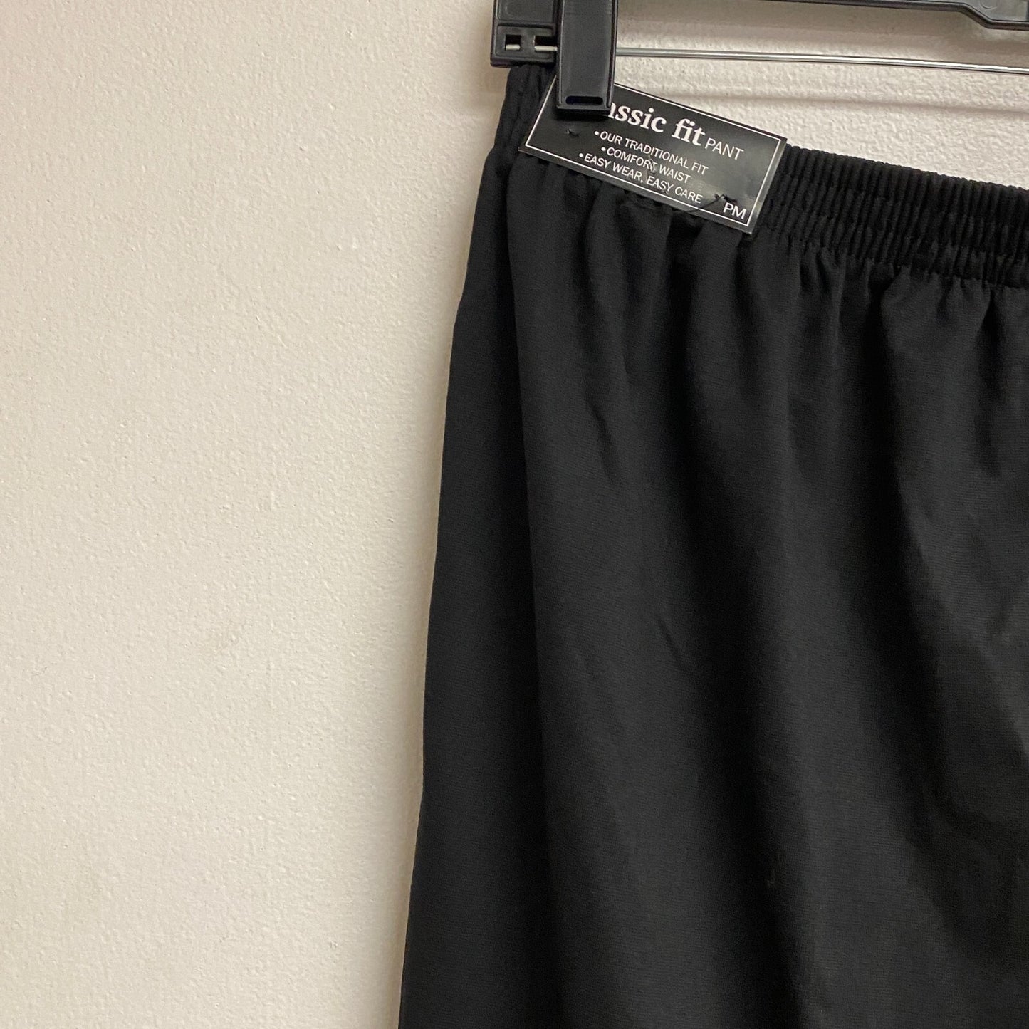 Alfred Dunner Classic Fit Women's Pant Comfort Waist Size PM Color Black