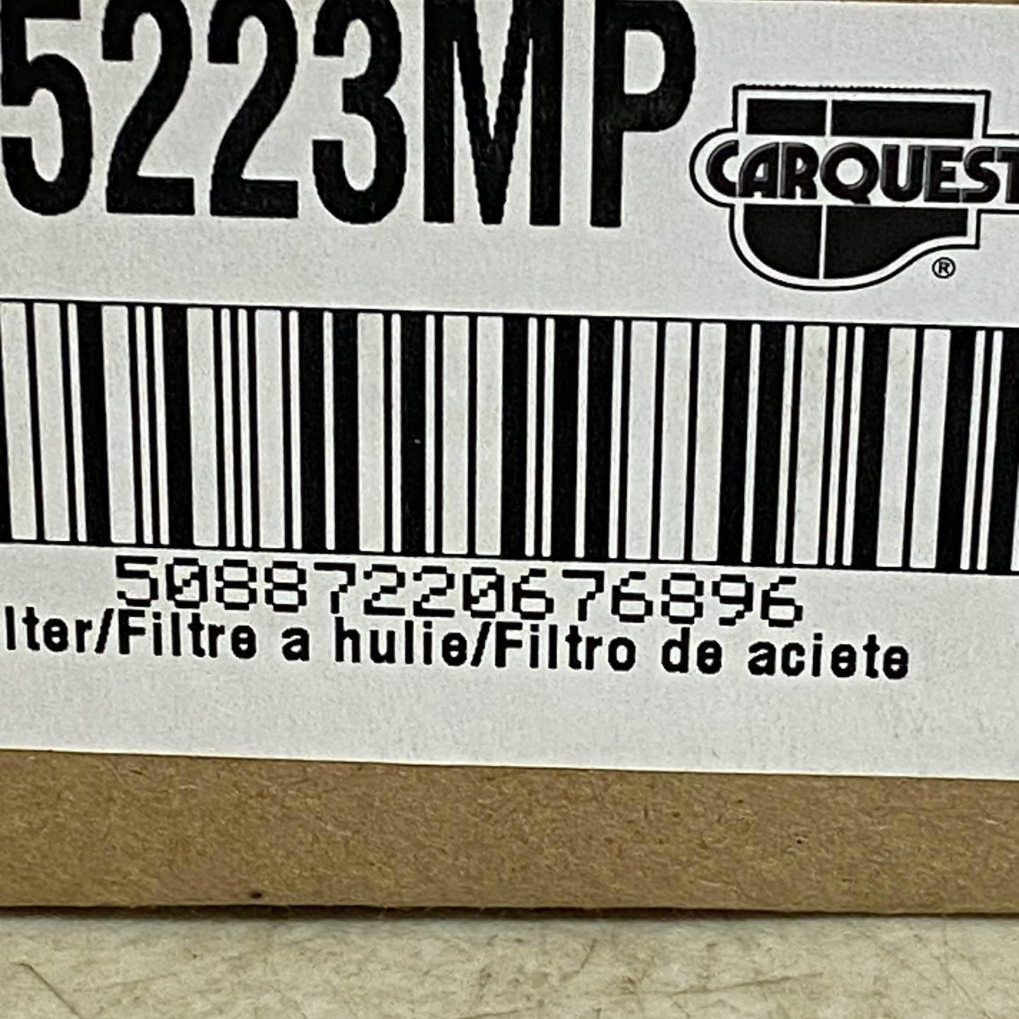 CARQUEST Standard Engine Oil Filter Cellulose Media R85223MP