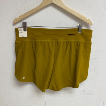 Calia Womens 3" Kick It Up Pull-On Performance Woven Short Brown Relaxed Fit New