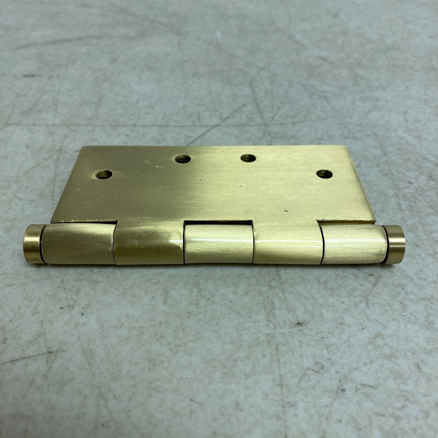 Signature Hardware 4" Solid Brass Mortise Door Hinge - Satin Brass