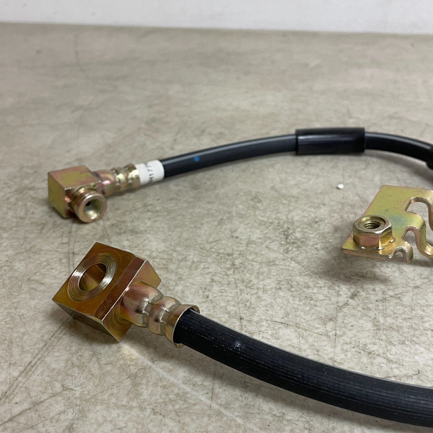 Carquest BHA380073 Brake Hydraulic Hose 11.9" EPDM Rubber with Gaskets