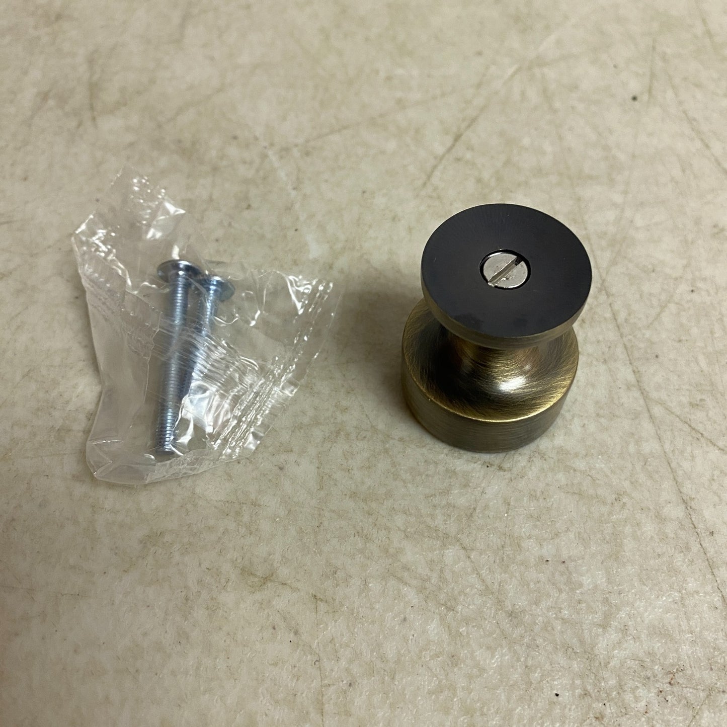 Signature Hardware 1-1/4" Colmar Brass Cabinet Knob Antique Brass SH5533066ABS