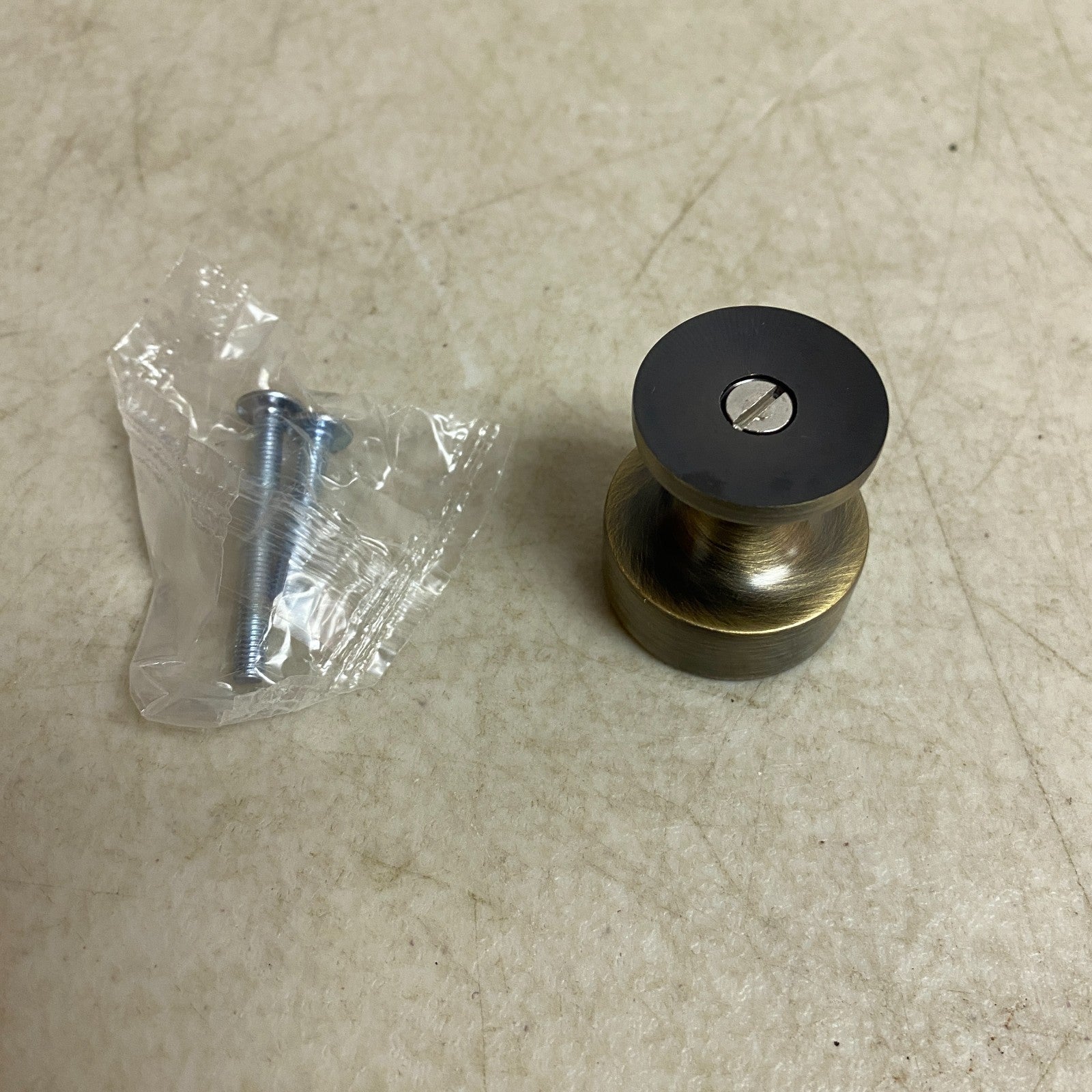 Signature Hardware 1-1/4" Colmar Brass Cabinet Knob Antique Brass SH5533066ABS