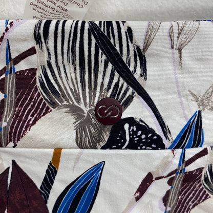 Calia Wide Banded High Leg Swim Bottoms Island Botanical Multi WSA23414PRT