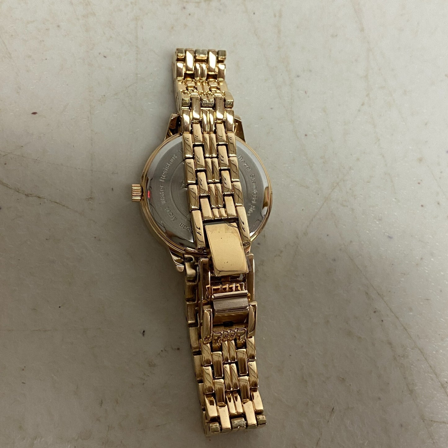 Armitron Women's genuine crystal pearl watch design rose gold plated Watch