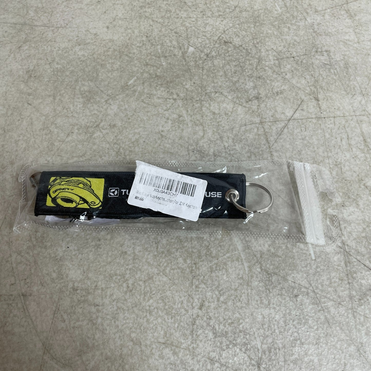 JDM Turbo NOS Auto-Parts Metal Key Chain Aluminum JDM Tag Keychain