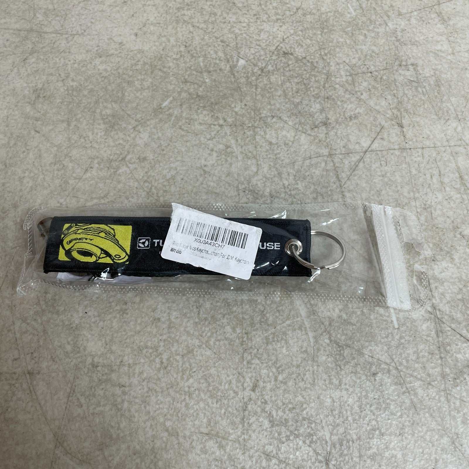 JDM Turbo NOS Auto-Parts Metal Key Chain Aluminum JDM Tag Keychain