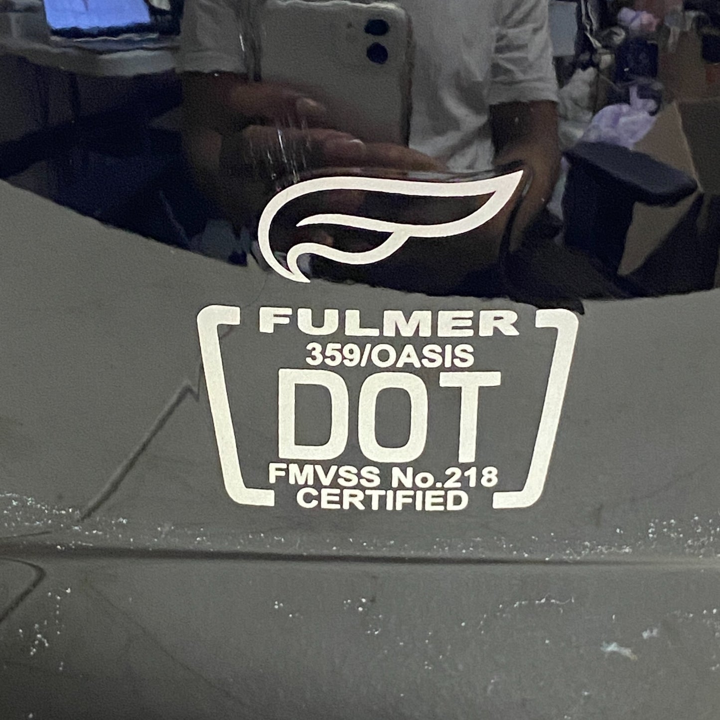 Fulmer 359 Motorcycle Helmet No Face Coverage Size Extra Large Color Mono Black