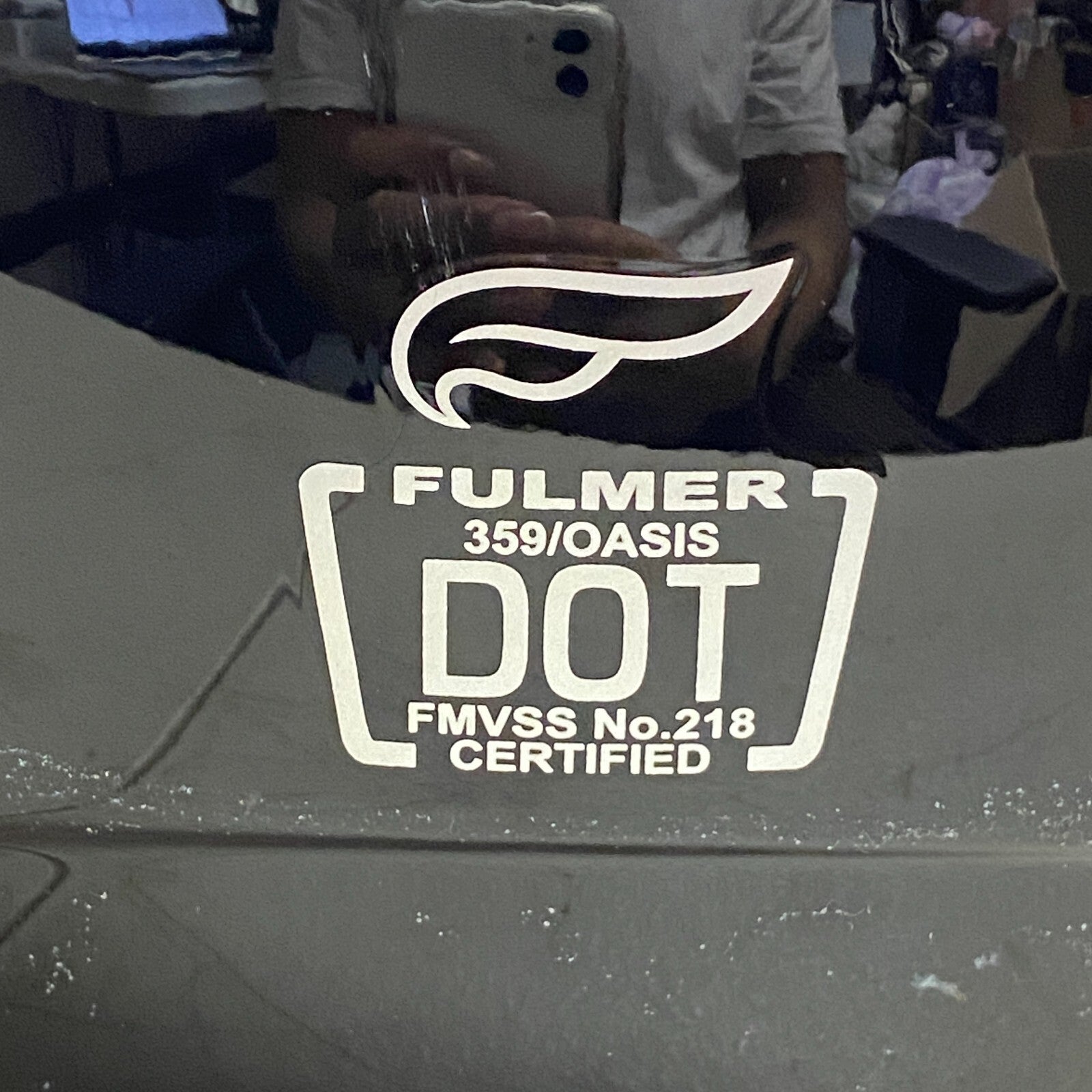 Fulmer 359 Motorcycle Helmet No Face Coverage Size Extra Large Color Mono Black