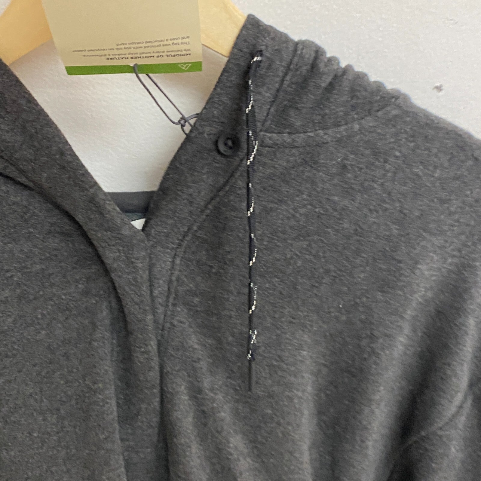 Alpine Design Womens W AD Wonderful Hoodie Pure Black Heather ADW23201 Brand New