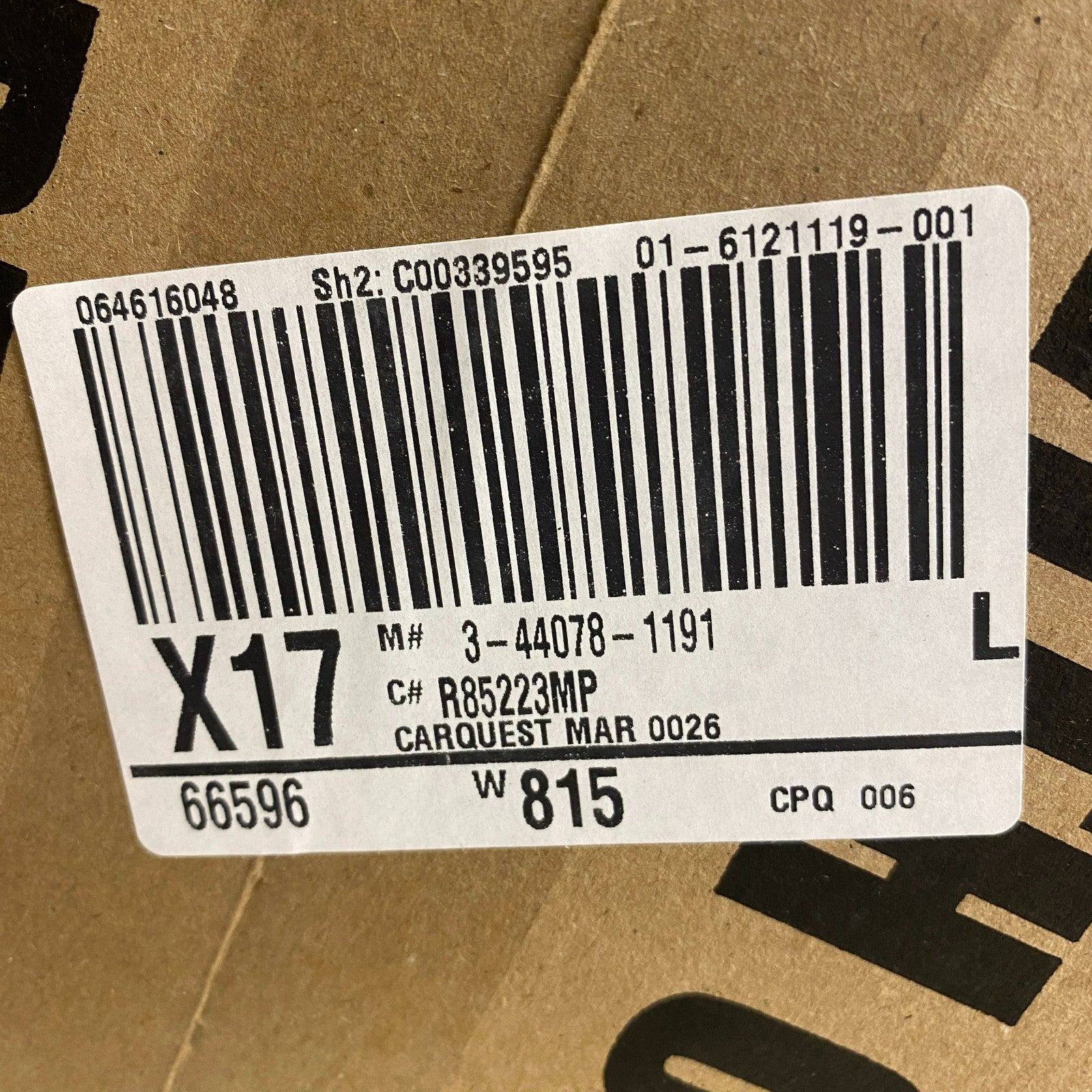 CARQUEST Standard Engine Oil Filter Cellulose Media R85223MP
