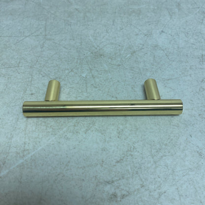 Signature Hardware 3-3/4" Avignon Solid Brass Cabinet Pull - Satin Brass