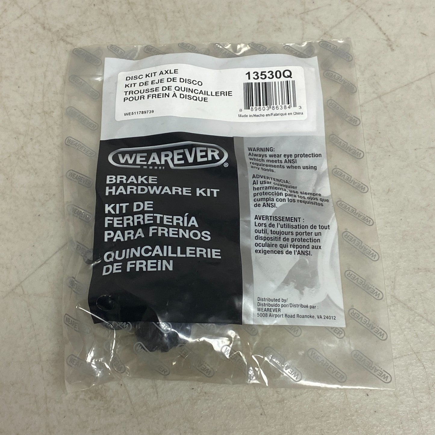 Carquest Disc Brake Caliper Kit Semi Loaded Front Left 13530Q