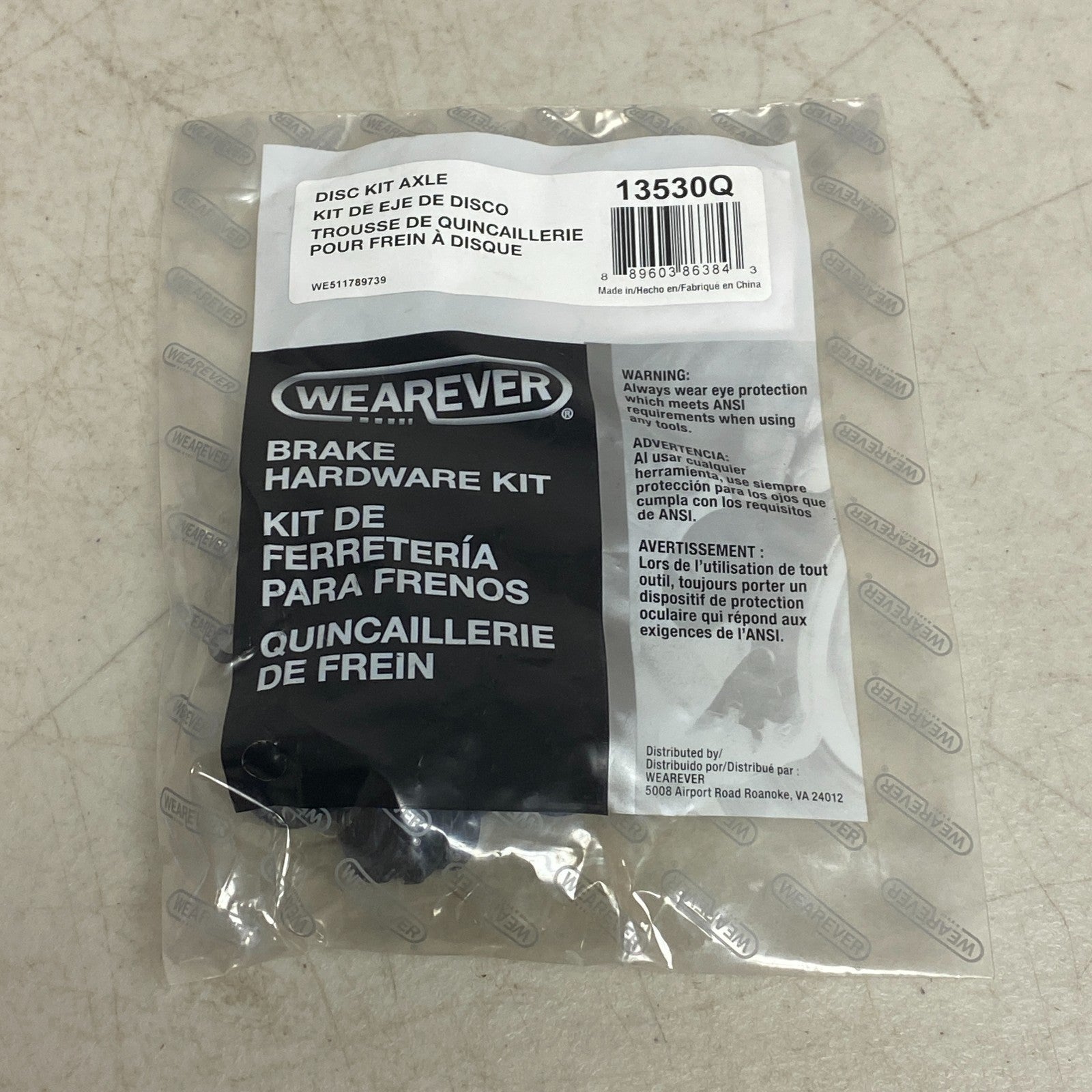 Carquest Disc Brake Caliper Kit Semi Loaded Front Left 13530Q