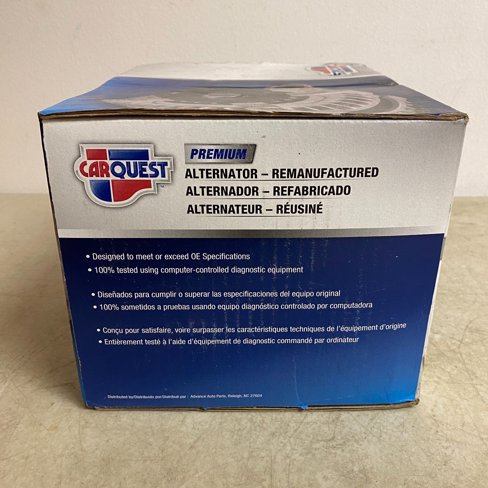 Carquest 12V 125A Reman Alternator OE-Style 8235A for Select Buick Models